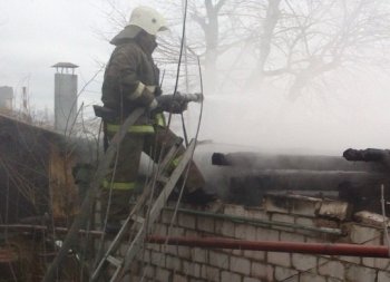 Пожар в Рамонском районе